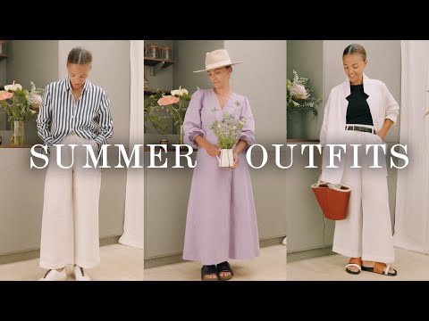 My Minimalist Summer Wardrobe Tour - the EASIEST way to start one