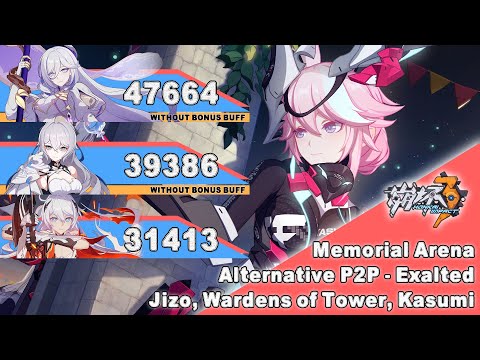 Honkai Impact 3 SEA - [Alter P2P] Exalted Memorial Arena - SSS Jizo | SSS Wardens of Tower | Kasumi
