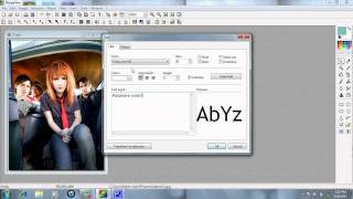 How to put text (Photofiltre Tutorial) [720HD]