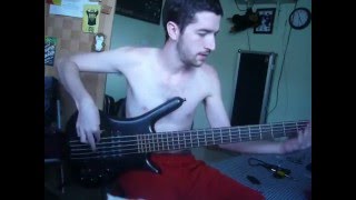 My Bass is on Fire -  Mr. bungle's My Ass is on Fire bass cover