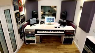 Andy Whitmore at his West London Recording Studio - Record Production. Video 2