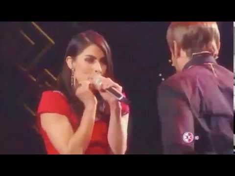 David Vasques imita a Miguel Bosé con Sammy Pérez  y María León.