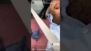 Conor McGregor hört AZAD | Instastory