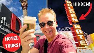 BRAND NEW! THE D & GOLDEN GATE HOTELS | VEGAS HIDDEN HISTORY