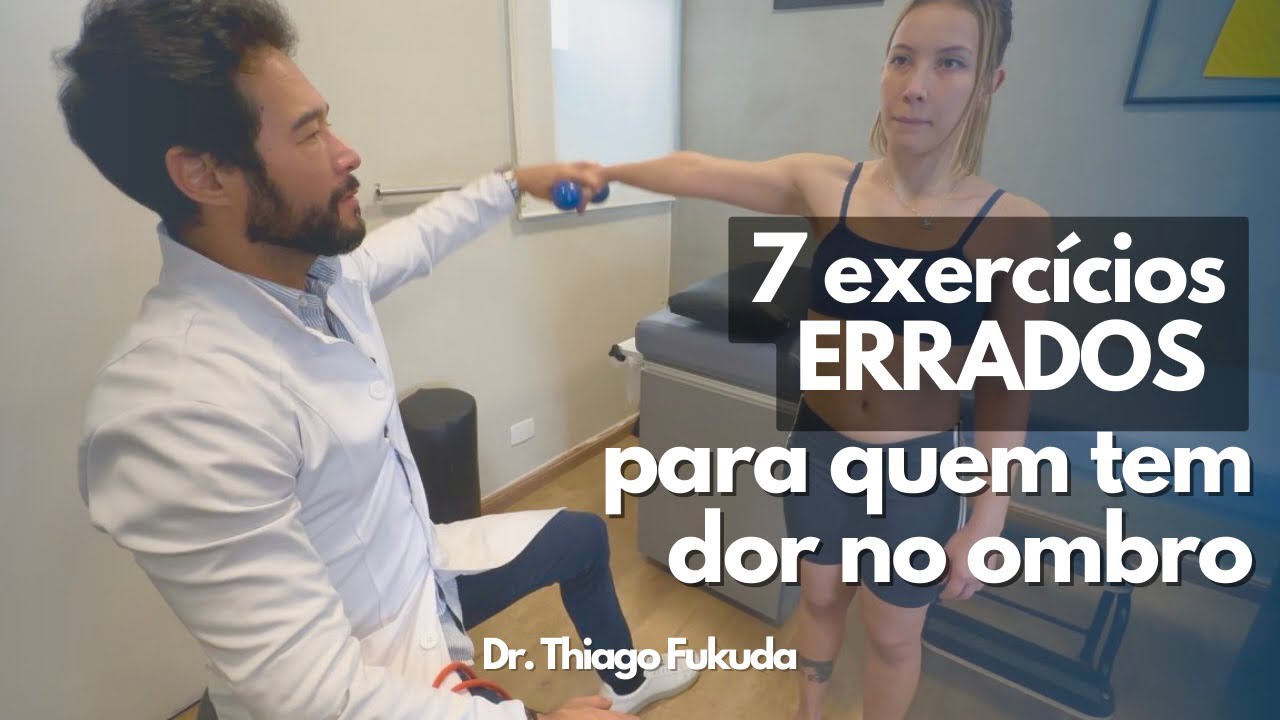 7 exercícios ERRADOS para quem tem dor no ombro!