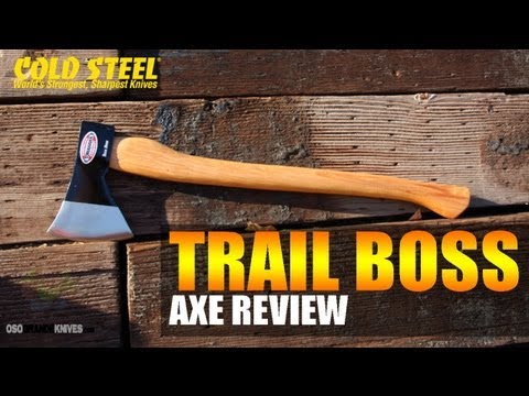 Cold Steel Trail Boss Axe Review | OsoGrandeKnives