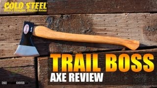 Cold Steel Trail Boss Axe Review | OsoGrandeKnives