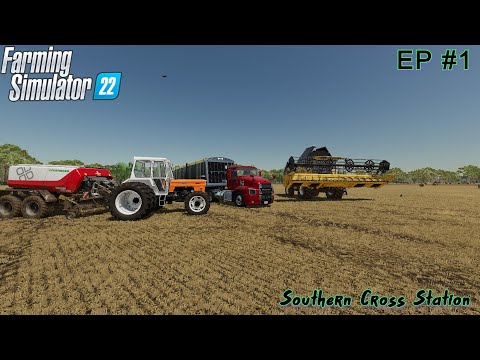 Southern Cross Station | EP#1 | Farming Simulator 22 | Timelapse | FS 22 | Let's Play!!