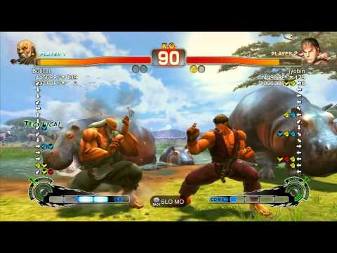 SSF4 AE: Bullcat (Gouken) vs jyobin (Ryu) - Ranked Match (720p HD)