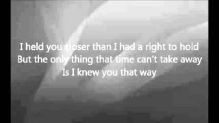 Luke Bryan - I Knew You That Way with Lyrics