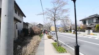 preview picture of video 'アキーラさん散策②長野県・小布施町,Obuse-town,Nagano,Japan'