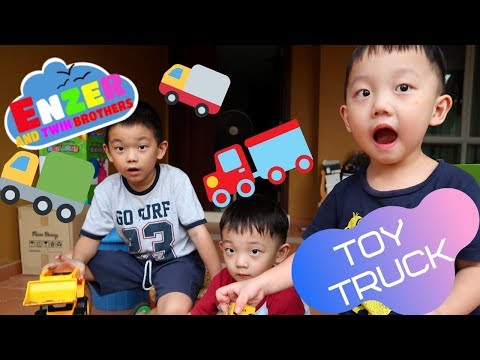 Toy Truck | Truck Surprise for Kids | Front Loader Crane Dump Truck Cement Mixer Fuel Truck for Kids