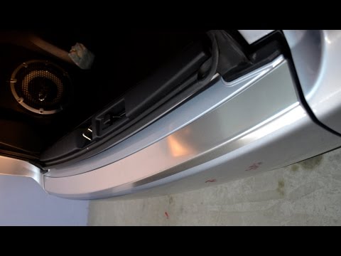 Rear Bumper Protector Installation Mitsubishi Outlander XL 2006-2012