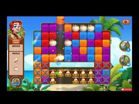 Lost Island Blast Adventure Level 1399 NO BOOSTERS - A S GAMING ✔