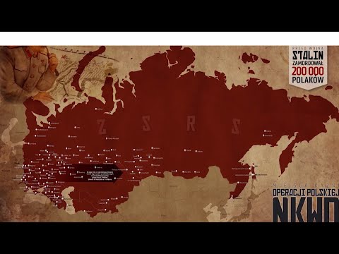In 1937 Soviet NKVD murdered 100 thousands ethnic Poles across the USRR - with Krzysztof Jabłonka