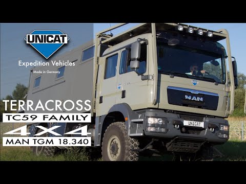 UNICAT Expedition Vehicle Terracross TC59 Family MAN TGM 18.340 4x4 CC