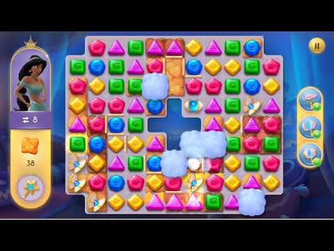 Disney Princess Majestic Quest Level 359 - No Boosters