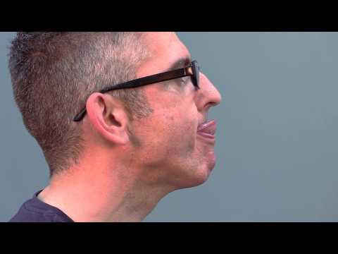 Tongue protrusion up and down