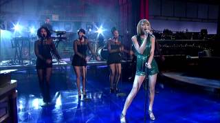 Taylor Swift &quot;Welcome to New York&quot; David Letterman