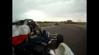 preview picture of video 'Thiago Parazinho at The Track in Centennial-CO on a Zanardi Kart - Rotax'