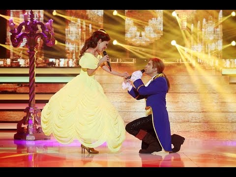 Beatriz Luengo y Blas Cantó imitan a La Bella y la Bestia - Tu Cara Me Suena