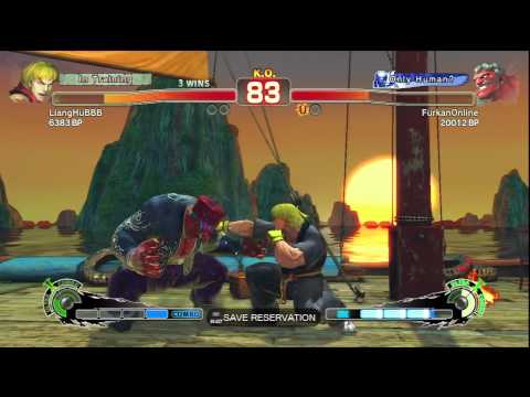 LiangHuBBB (Ken) vs FurkanOnline (Hakan) - SSF4 AEndless Battle