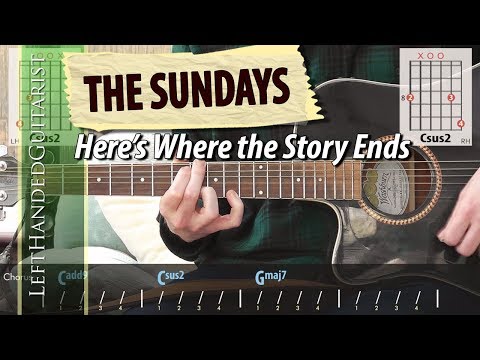 The Sundays - Here's Where The Story Ends | guitar lesson