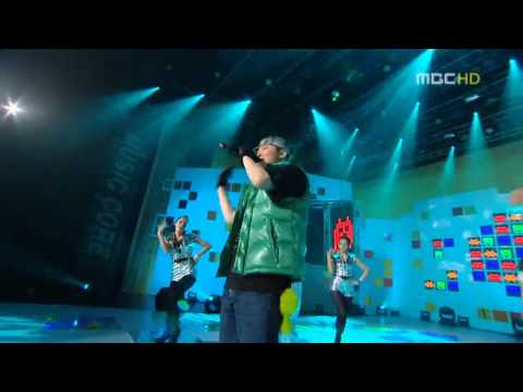 081025 H Eugene Feat Ye Eun Baby I Love You @Music Core