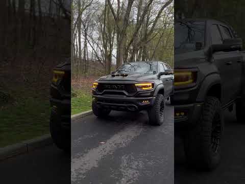 MATTE BLACK RAM TRX WITH VOSSENS ON 37s!! #new #shorts