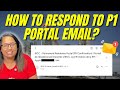 How To Reply To P1 Email From IRCC Step By Step Guide For PR Portal Confirmation Expressentry