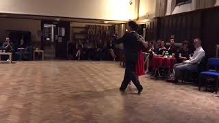 Luciano Millaqueo y Maria Celeste Cimino en Oxford