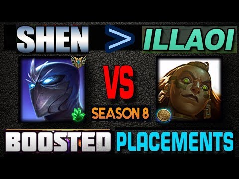 [S8/LoL] Shen vs Illaoi [Barrier Gameplay/Main#2]