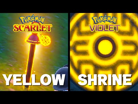 Pokemon Scarlet & Violet - All Yellow Stakes & Shrine Location (Chien-Pao Legendary)
