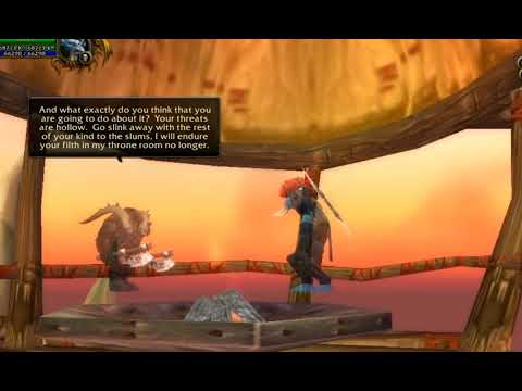Vol'jin Threatens Garrosh