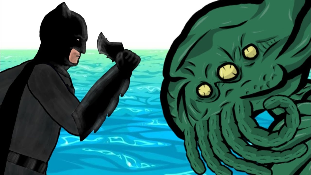 BATMAN VS CTHULHU | DRAWING CARTOONS 2