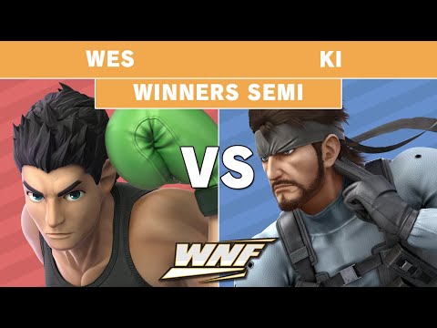 WNF 2.4 Wes (Little Mac) vs Ki (Snake) Winners Semis - Smash Ultimate
