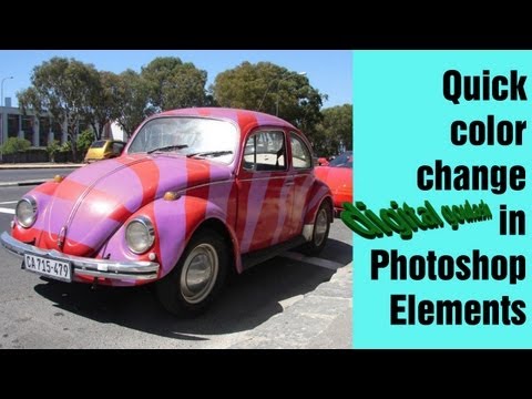 Learn Photoshop Elements - Quick and easy color...