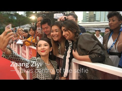 ZHANG ZIYI Takes control of the selfie | TIFF 2016