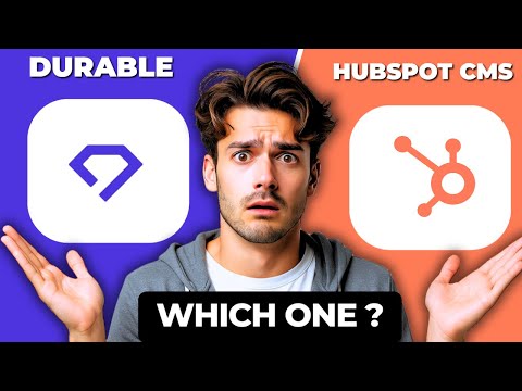 Durable vs HubSpot CMS | Best Website Builder Comparison 2025