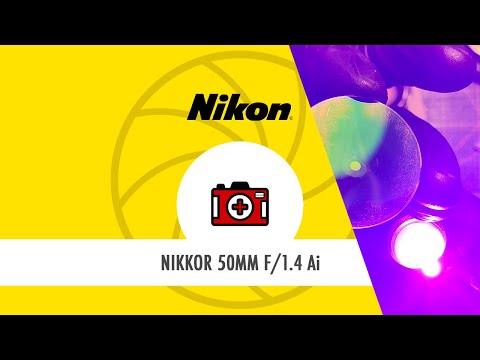 Nikon 50mm f/1.4 Ai - Nettoyage de champignons et regraissage de la mise au point