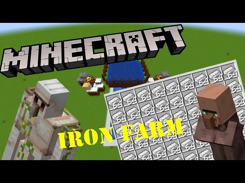 THE Most effective Iron farm | Minecraft 1.15 and1.16[Docm77's Design]