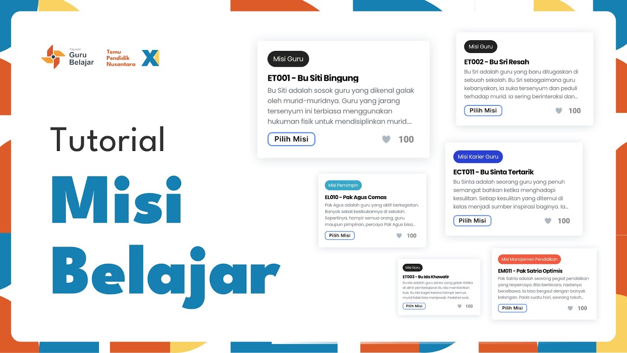 Tutorial Mengerjakan Misi Belajar | Temu Pendidik Nusantara XI