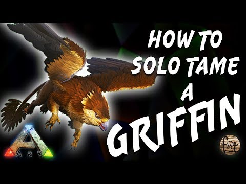 Ark: How To SOLO Tame A Griffin
