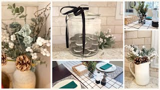 Cozy Winter 2023 Kitchen Decorate with Me | Beautiful Cozy Simple Winter Decor