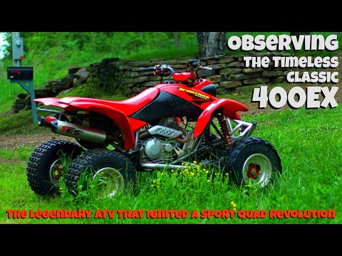 Observing the Timeless Classic 400EX: The Legendary ATV That Ignited a Sport Quad Revolution