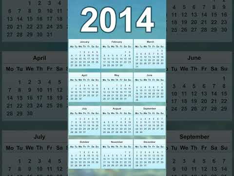 2014 Calendar
