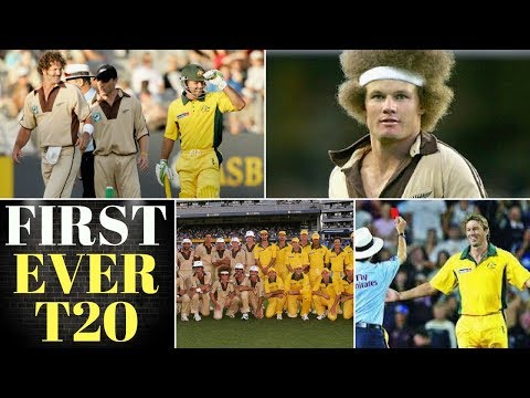 First ever T20 International match 2005|Australia Vs NewZland highlights|Under arm bowl by McGrath|