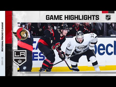 Senators @ Kings 11/27/21 | NHL Highlights