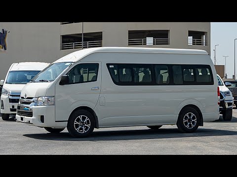 Toyota Hiace High Roof 15 Seater Diesel 2.5L Manual Transmission 2021