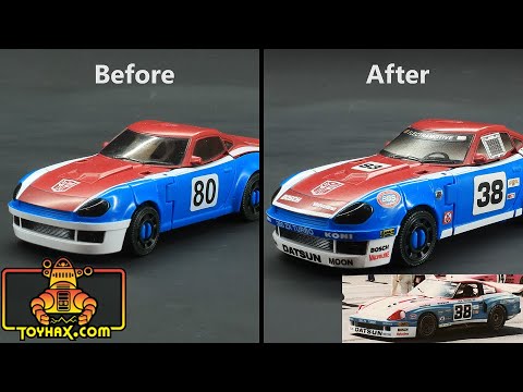 Stop Motion Review 125b - Toyhax Labels for Earthrise Smokescreen